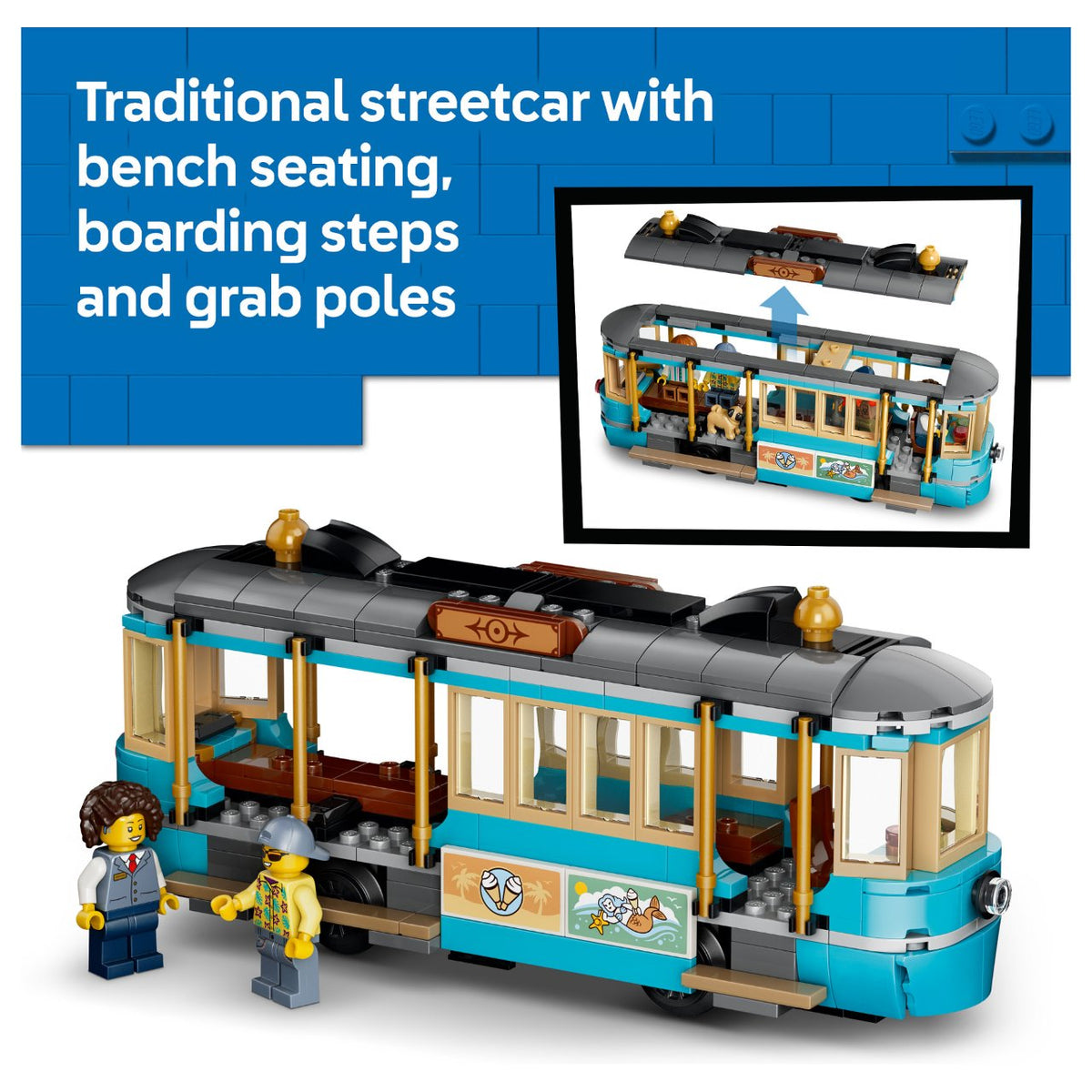 60506 LEGO 60506 City Klassische Strandstraenbahn (2.5.)