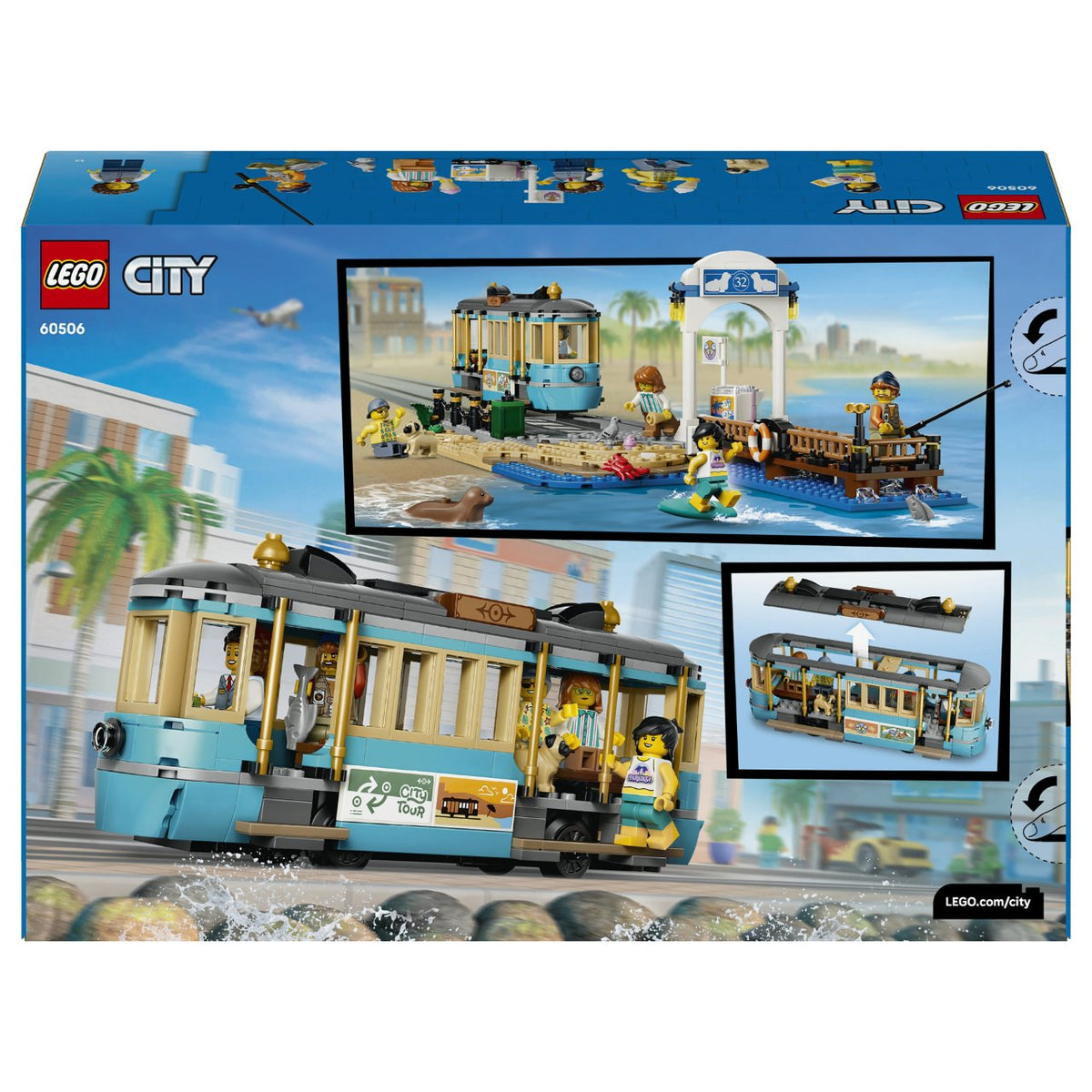 60506 LEGO 60506 City Klassische Strandstraenbahn (2.5.)