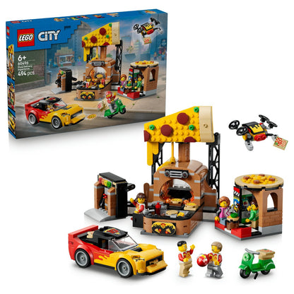60496 LEGO 60496 City Pizza-Liefererlebnis mit Fahrzeugen (2.5.)