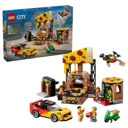 60496 LEGO 60496 City Pizza-Liefererlebnis mit Fahrzeugen (2.5.)