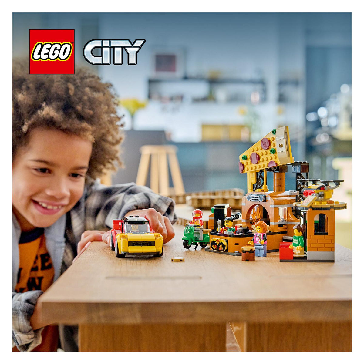 60496 LEGO 60496 City Pizza-Liefererlebnis mit Fahrzeugen (2.5.)