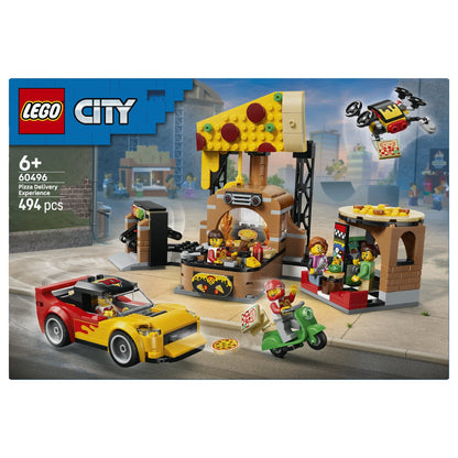 60496 LEGO 60496 City Pizza-Liefererlebnis mit Fahrzeugen (2.5.)