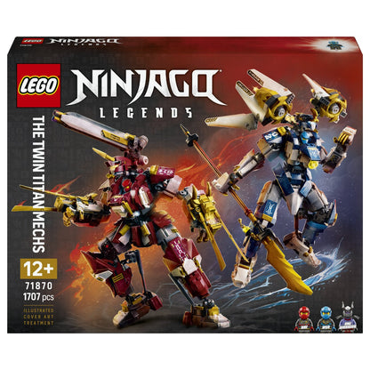 71870 LEGO 71870 NINJAGO Die Zwillings-Titanmechs (2.5.)