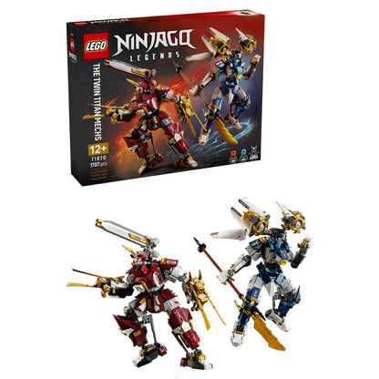71870 LEGO 71870 NINJAGO Die Zwillings-Titanmechs (2.5.)