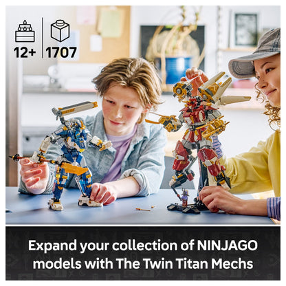 71870 LEGO 71870 NINJAGO Die Zwillings-Titanmechs (2.5.)
