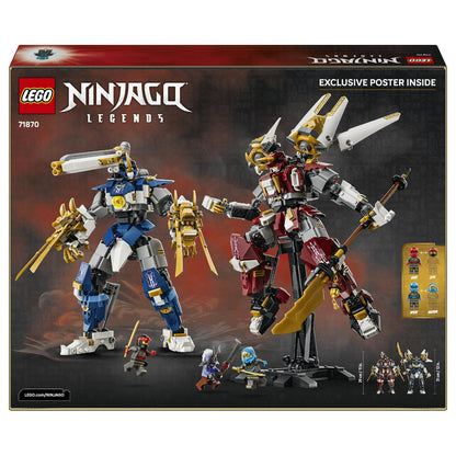 71870 LEGO 71870 NINJAGO Die Zwillings-Titanmechs (2.5.)