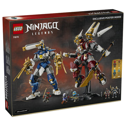 71870 LEGO 71870 NINJAGO Die Zwillings-Titanmechs (2.5.)