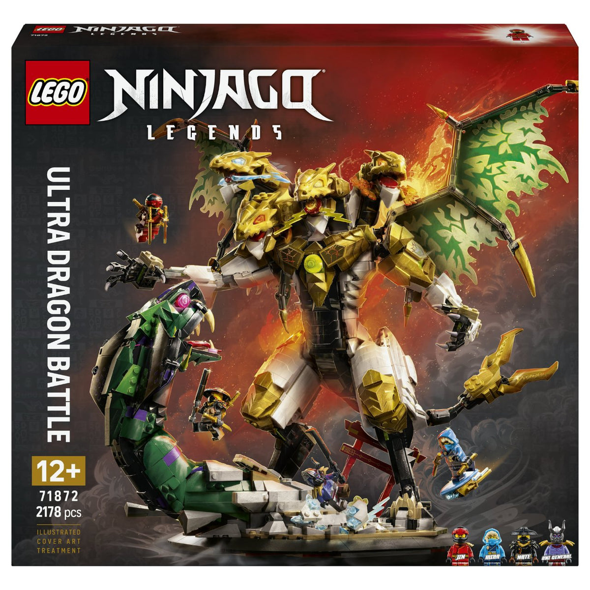 71872 LEGO 71872 NINJAGO Duell mit dem Ultradrachen (2.5.)