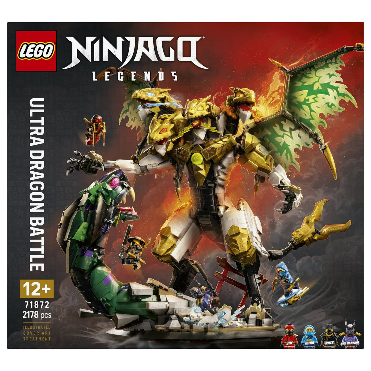 71872 LEGO 71872 NINJAGO Duell mit dem Ultradrachen (2.5.)