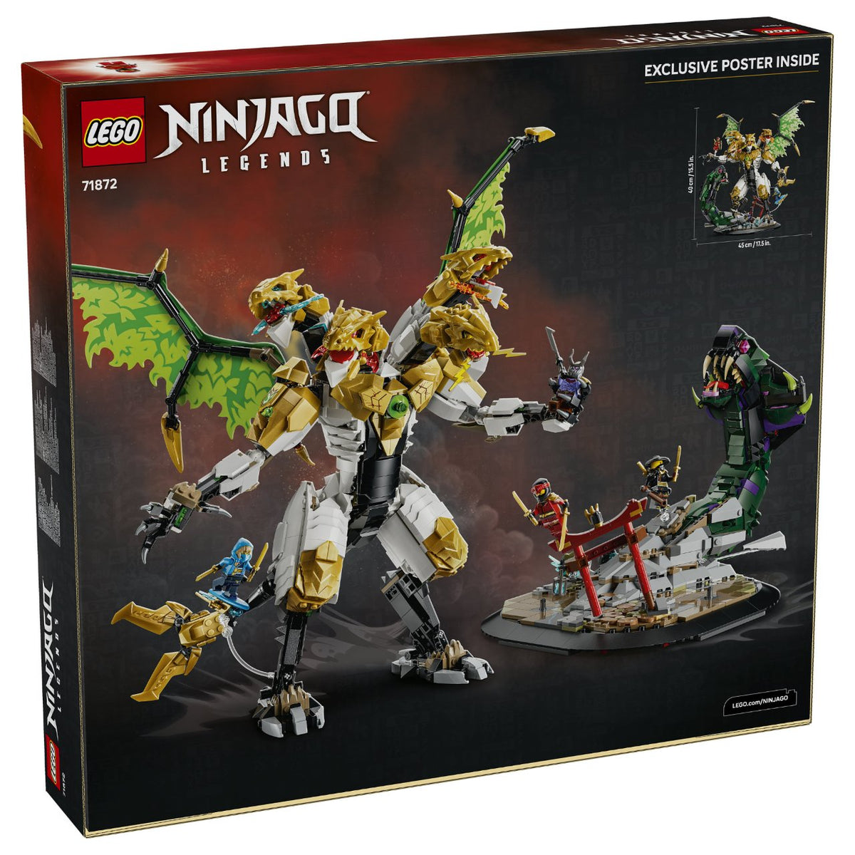 71872 LEGO 71872 NINJAGO Duell mit dem Ultradrachen (2.5.)