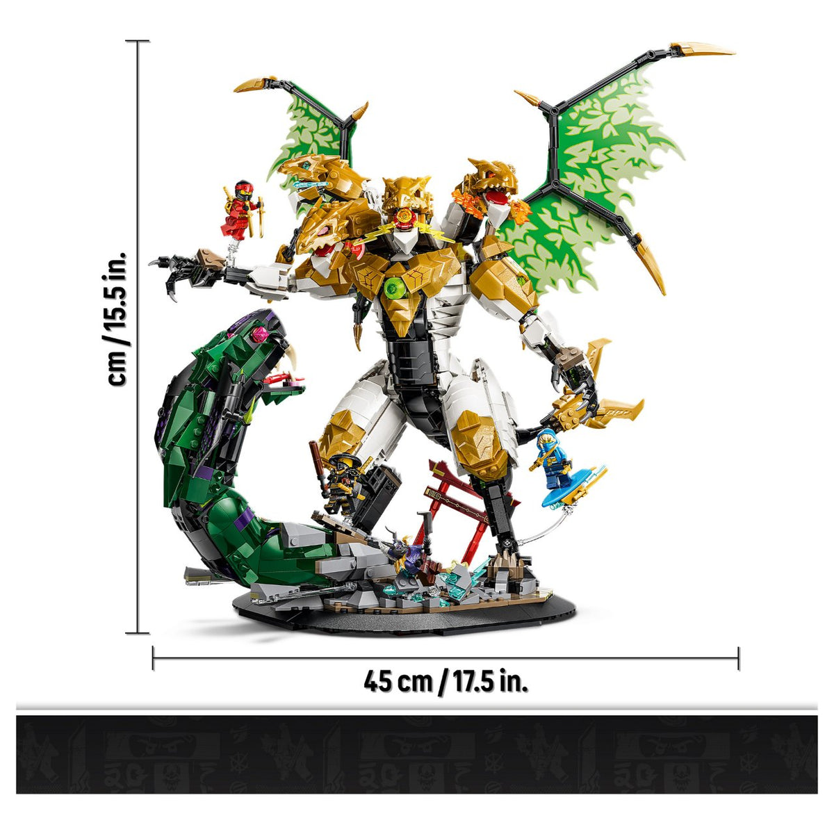 71872 LEGO 71872 NINJAGO Duell mit dem Ultradrachen (2.5.)