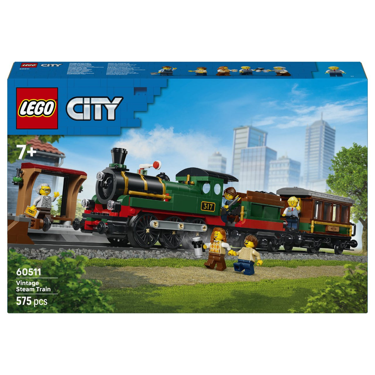 60511 LEGO 60511 City Klassischer Dampfzug (2.5.)