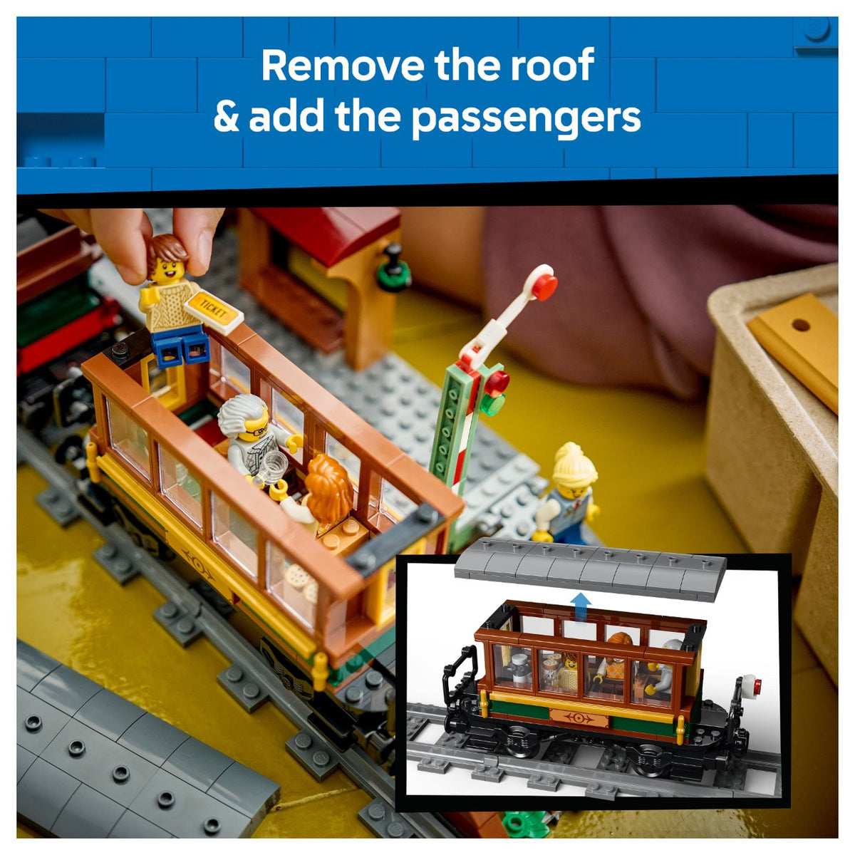 60511 LEGO 60511 City Klassischer Dampfzug (2.5.)