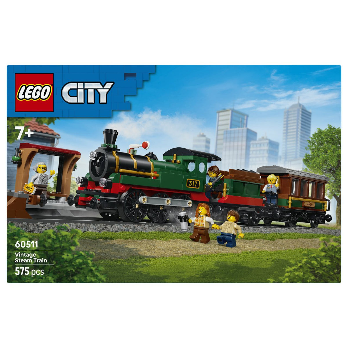 60511 LEGO 60511 City Klassischer Dampfzug (2.5.)