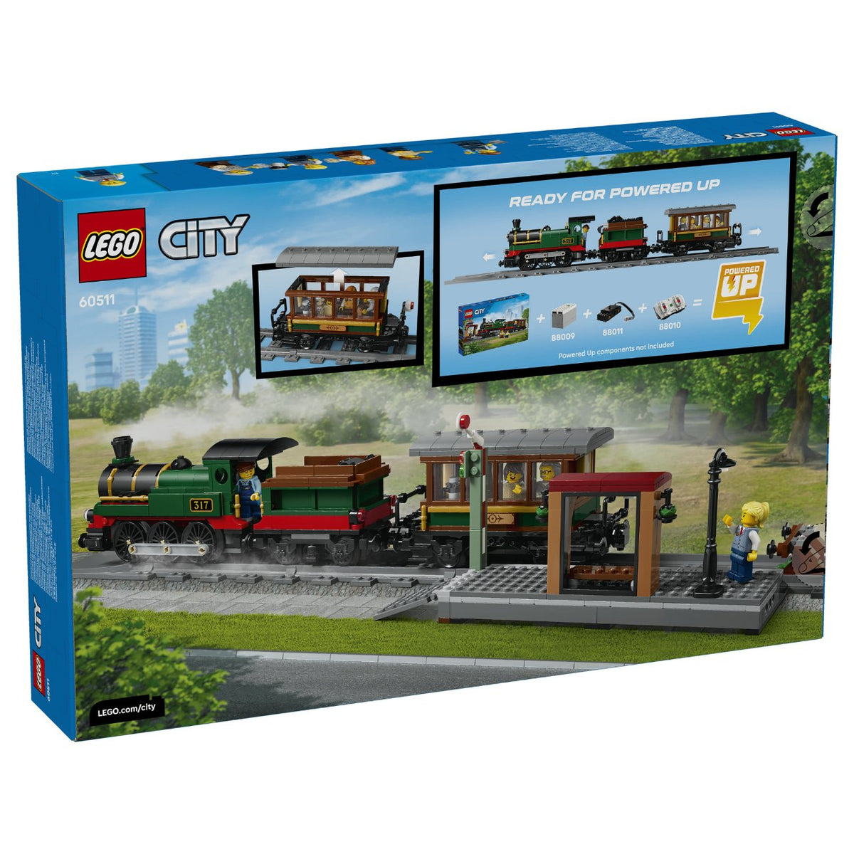 60511 LEGO 60511 City Klassischer Dampfzug (2.5.)