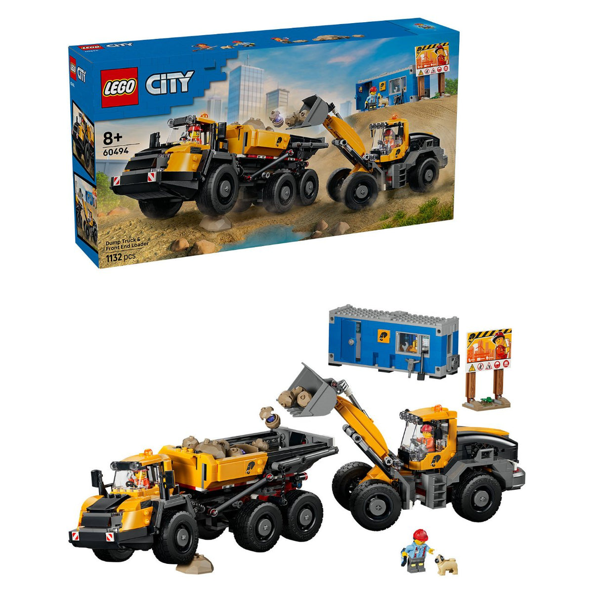 60494 LEGO 60494 City Kipplaster und Schaufellader (2.5.)