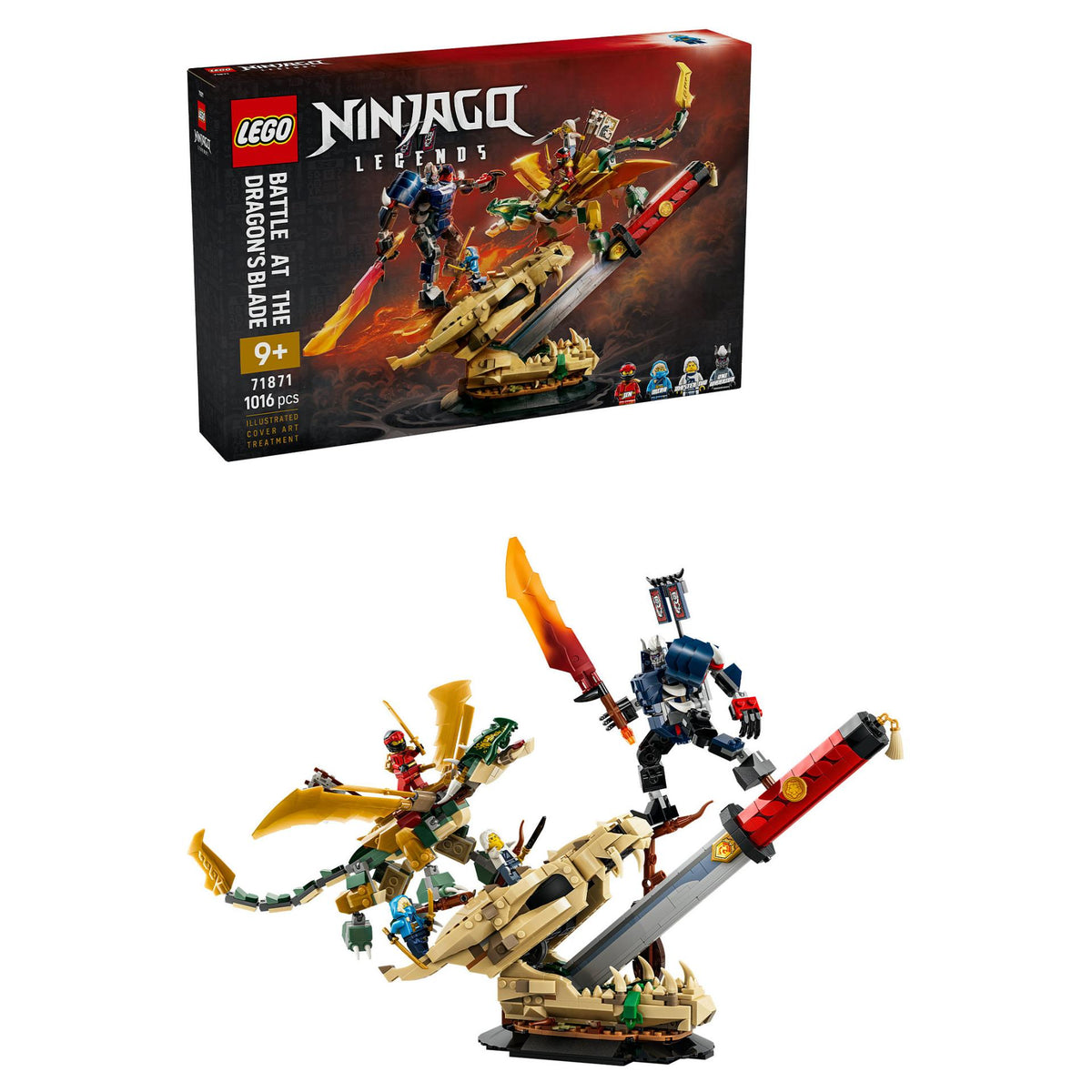 71871 LEGO 71871 NINJAGO Showdown auf der Drachenklinge (2.5.)