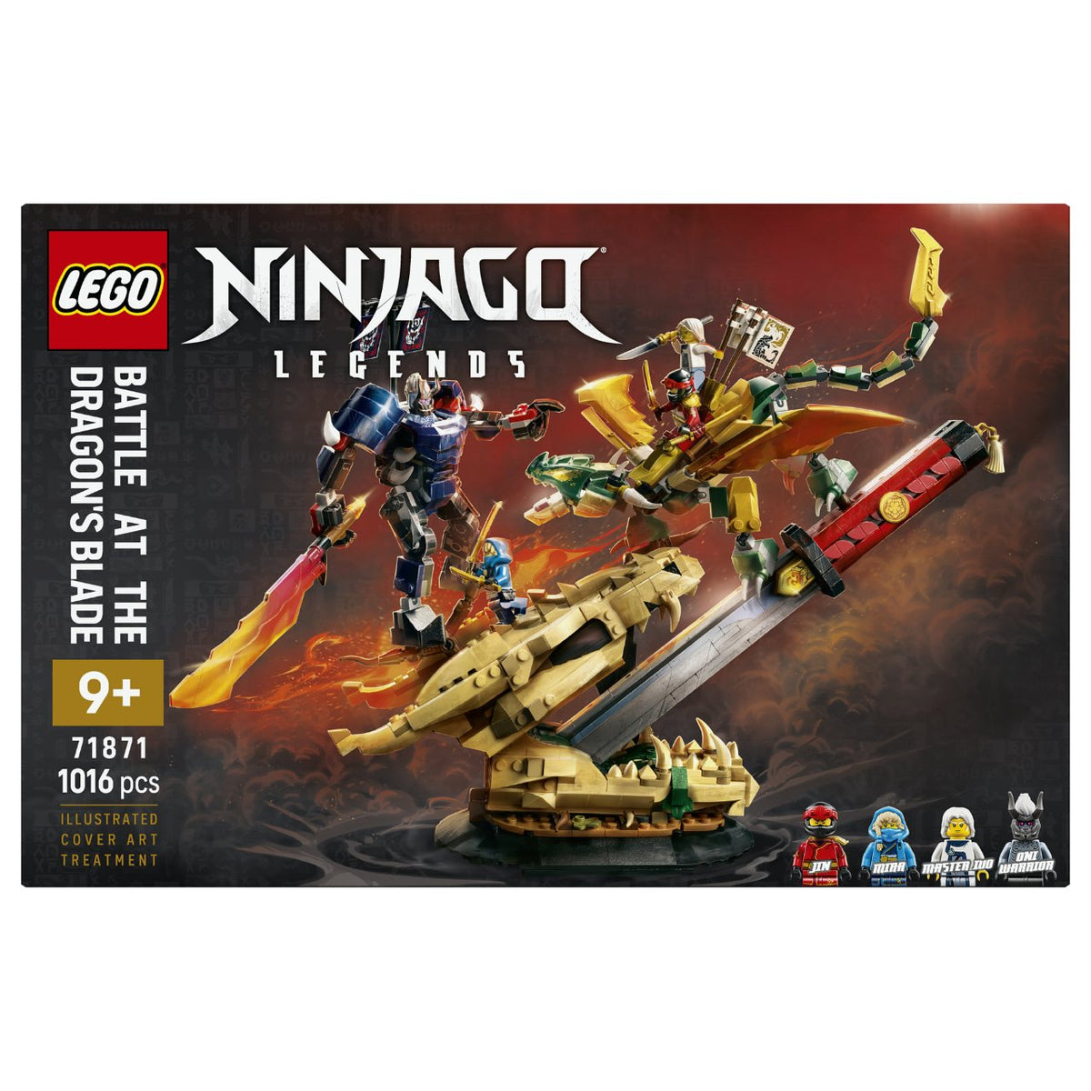 71871 LEGO 71871 NINJAGO Showdown auf der Drachenklinge (2.5.)