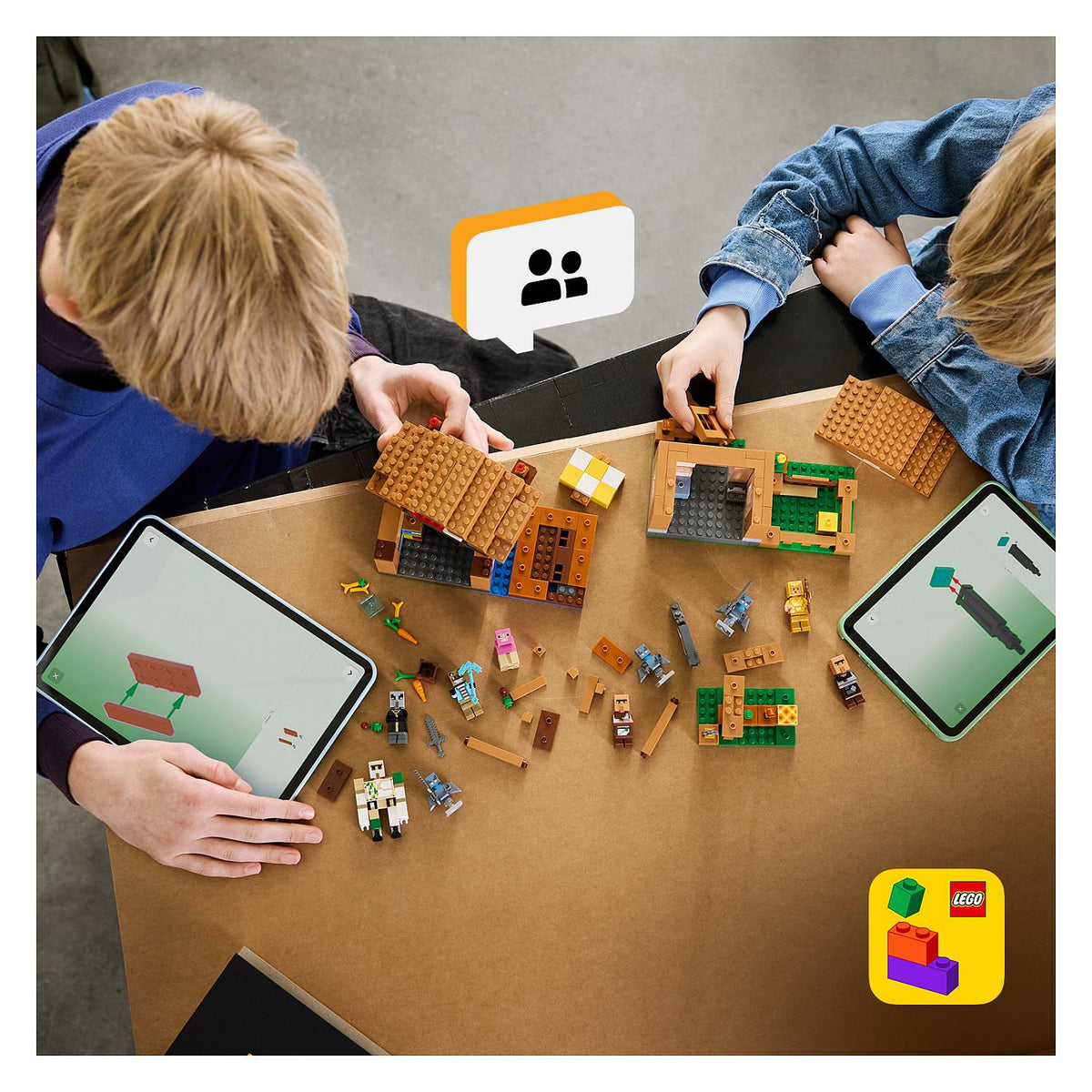 21596 LEGO 21596 Minecraft Angriff des Magiers auf das Dorf (2.5.)