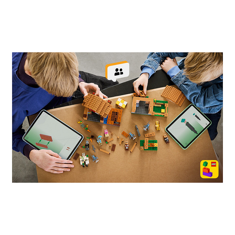 21596 LEGO 21596 Minecraft Angriff des Magiers auf das Dorf (2.5.)