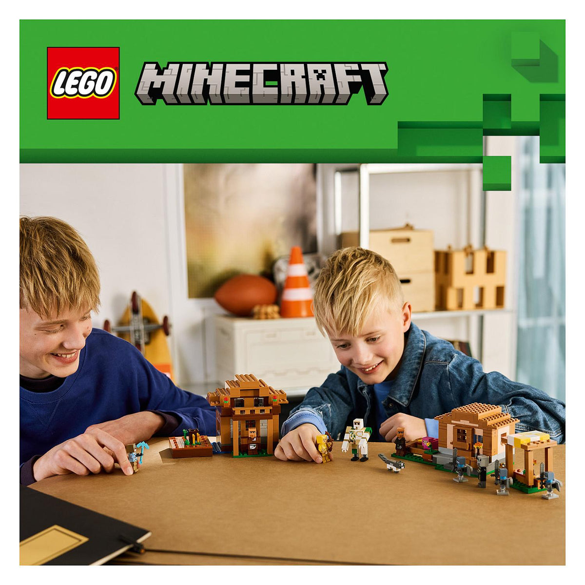 21596 LEGO 21596 Minecraft Angriff des Magiers auf das Dorf (2.5.)
