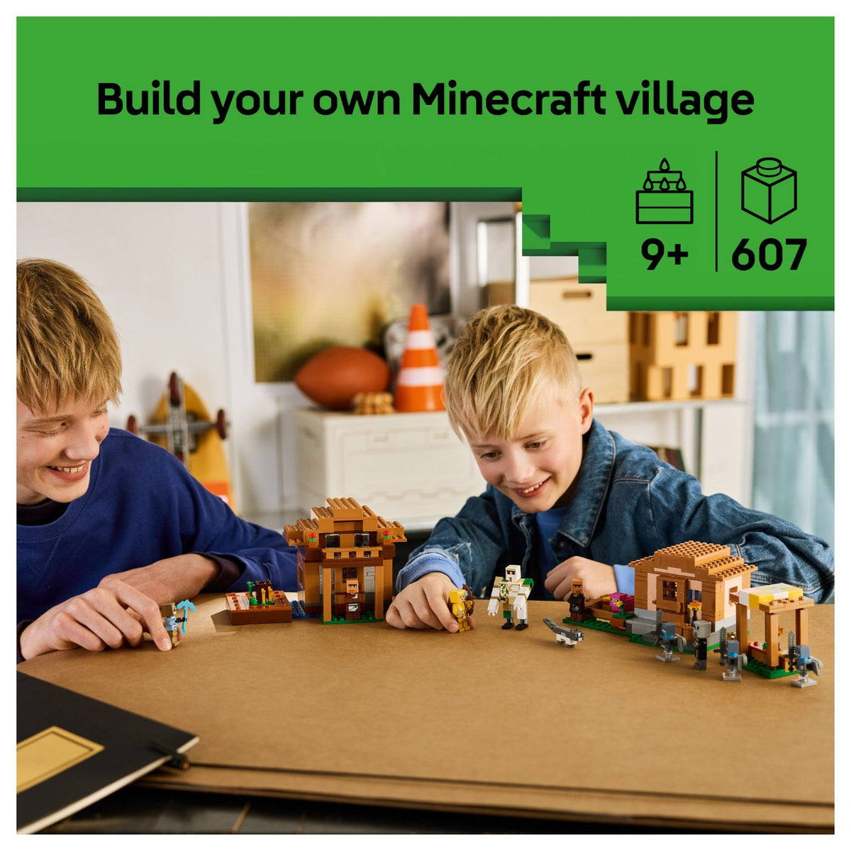 21596 LEGO 21596 Minecraft Angriff des Magiers auf das Dorf (2.5.)