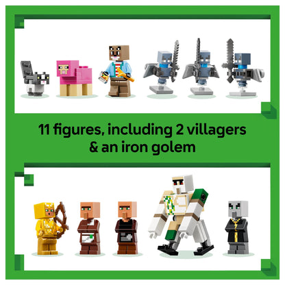 21596 LEGO 21596 Minecraft Angriff des Magiers auf das Dorf (2.5.)