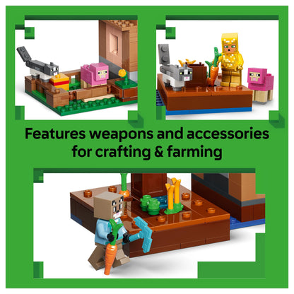 21596 LEGO 21596 Minecraft Angriff des Magiers auf das Dorf (2.5.)