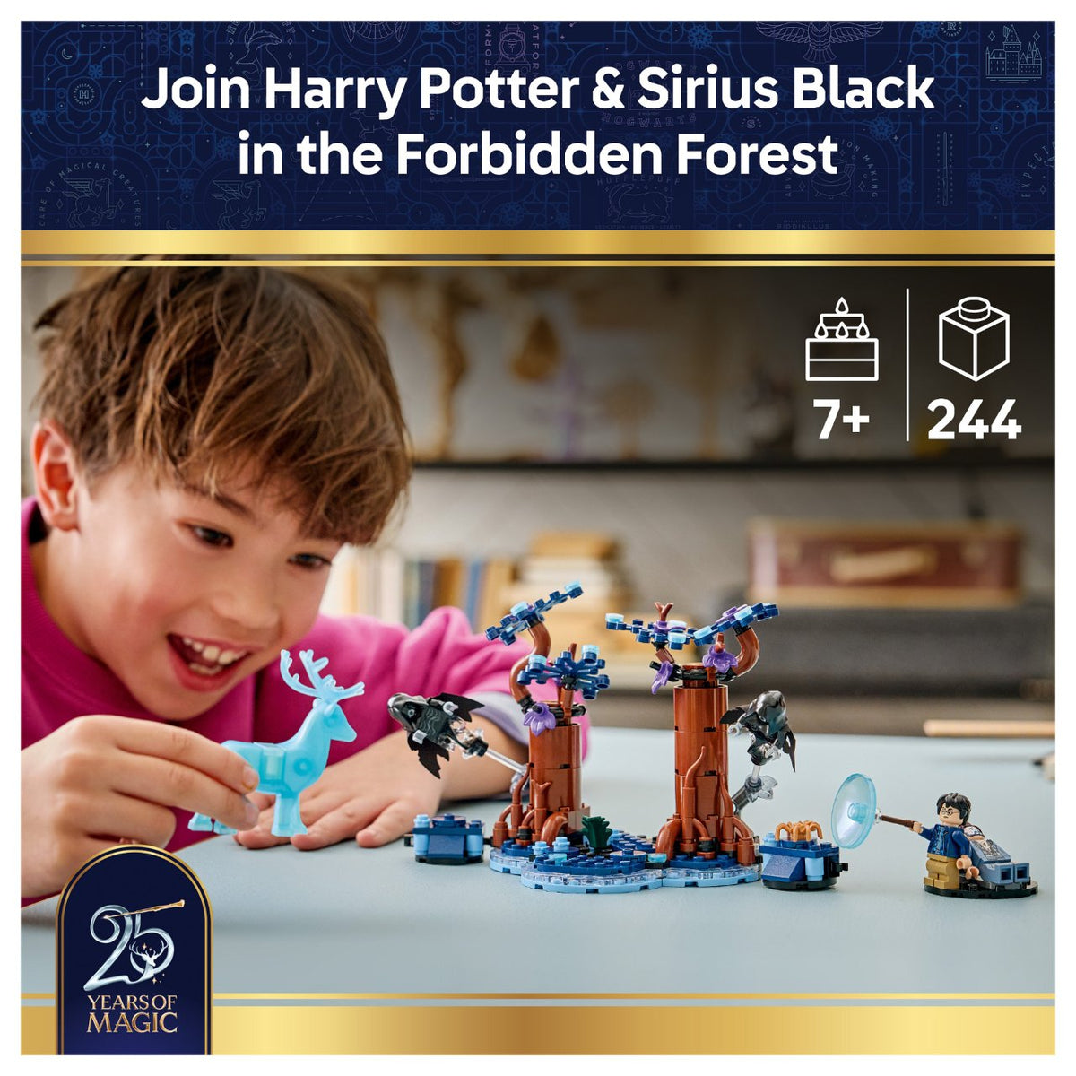 76475 LEGO 76475 Harry Potter Verbotener Wald Expecto Patronum (2.5.)
