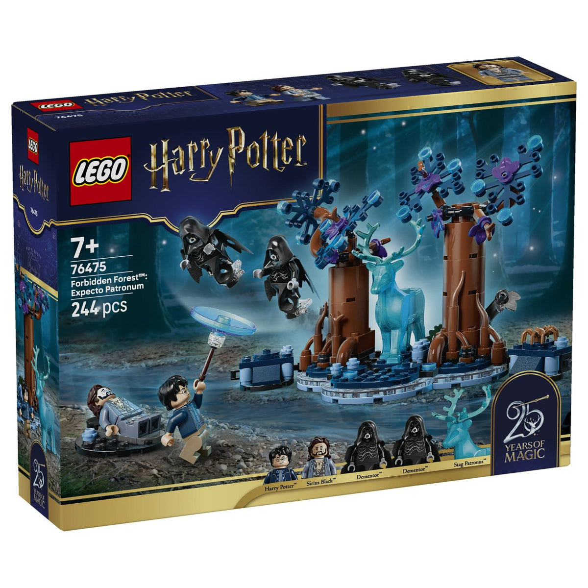 76475 LEGO 76475 Harry Potter Verbotener Wald Expecto Patronum (2.5.)