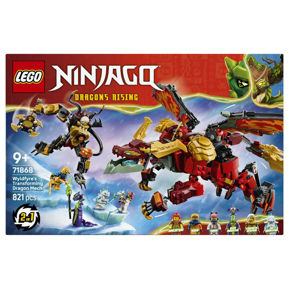 71868 LEGO 71868 NINJAGO Wyldfyres Drachenmech (2.5.)