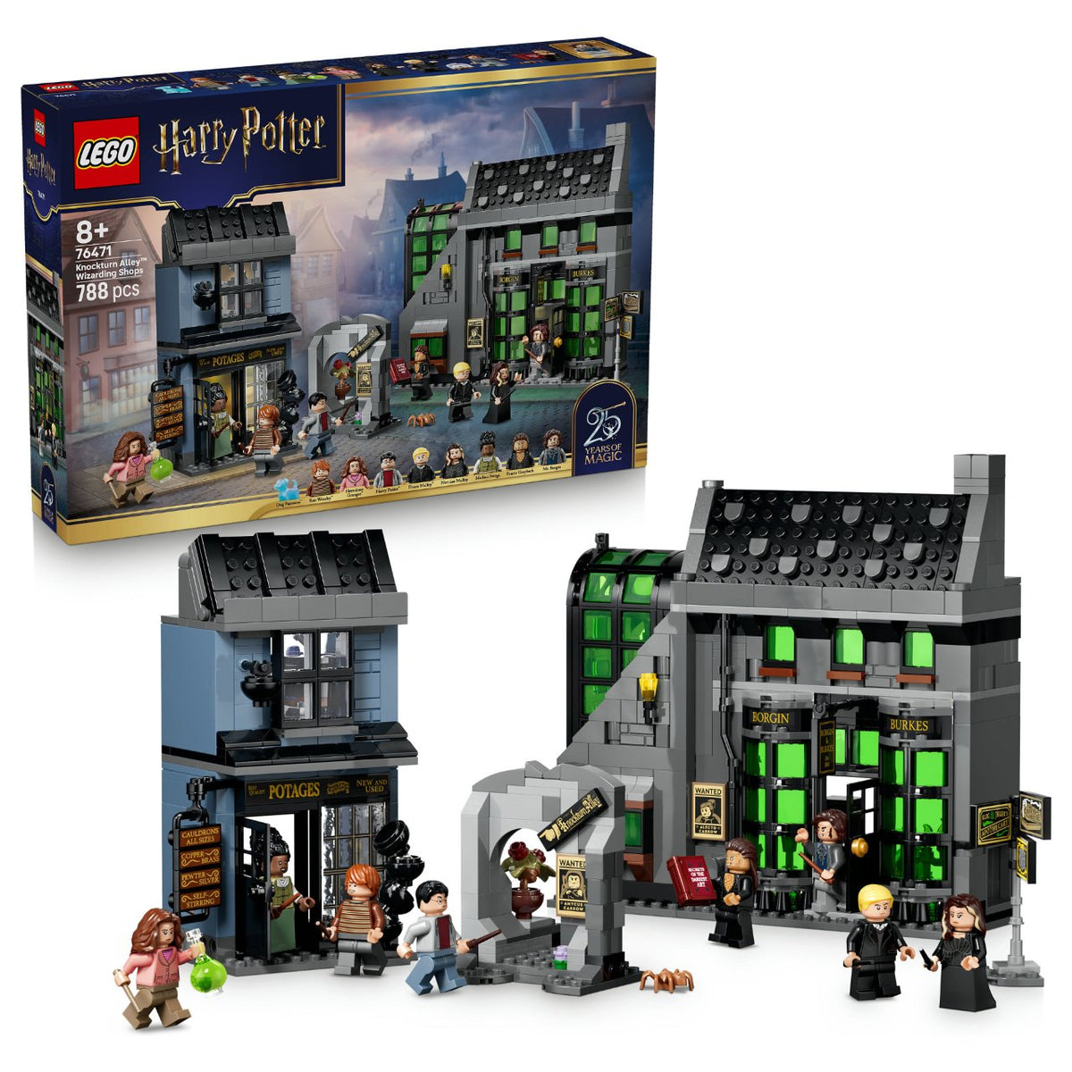 76471 LEGO 76471 Harry Potter Zaubererlden in der Winkelgasse (2.5.)