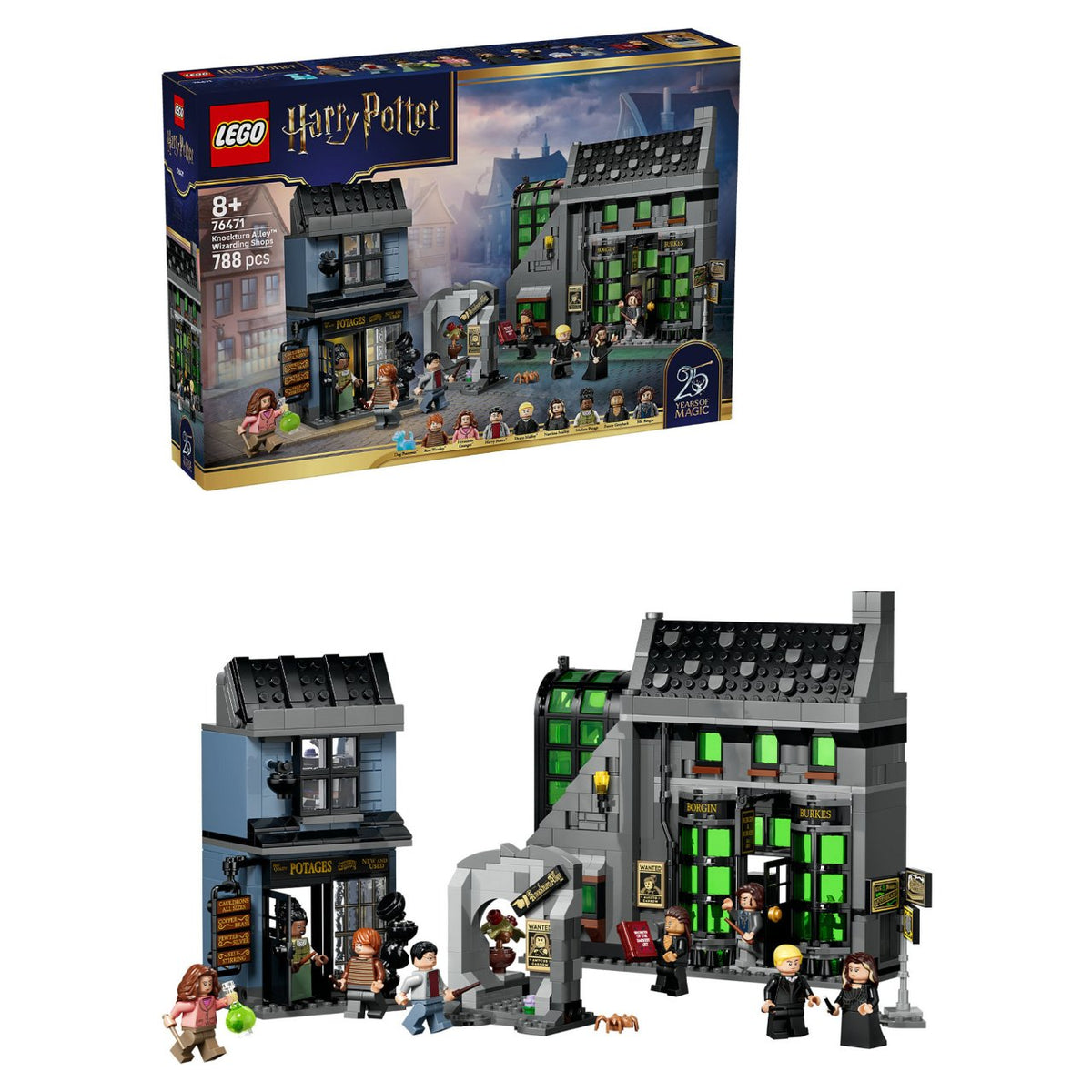 76471 LEGO 76471 Harry Potter Zaubererlden in der Winkelgasse (2.5.)