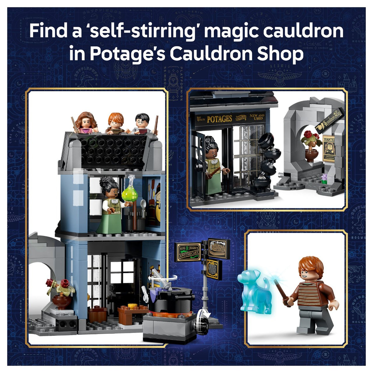 76471 LEGO 76471 Harry Potter Zaubererlden in der Winkelgasse (2.5.)