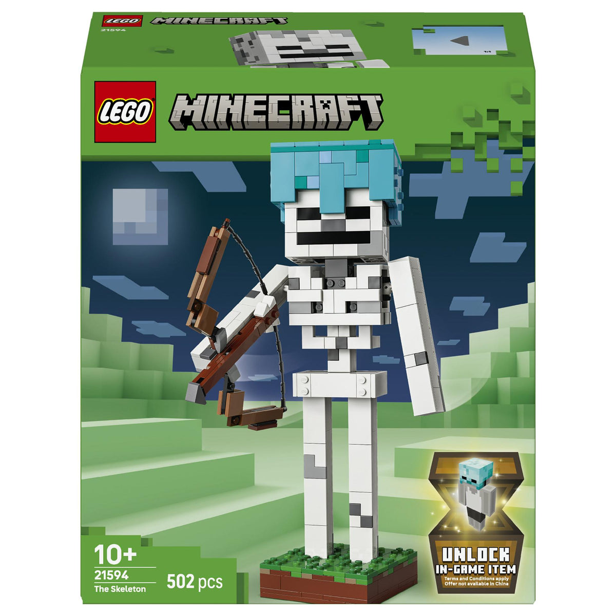 21594 LEGO 21594 Minecraft Das Skelett (2.5.)
