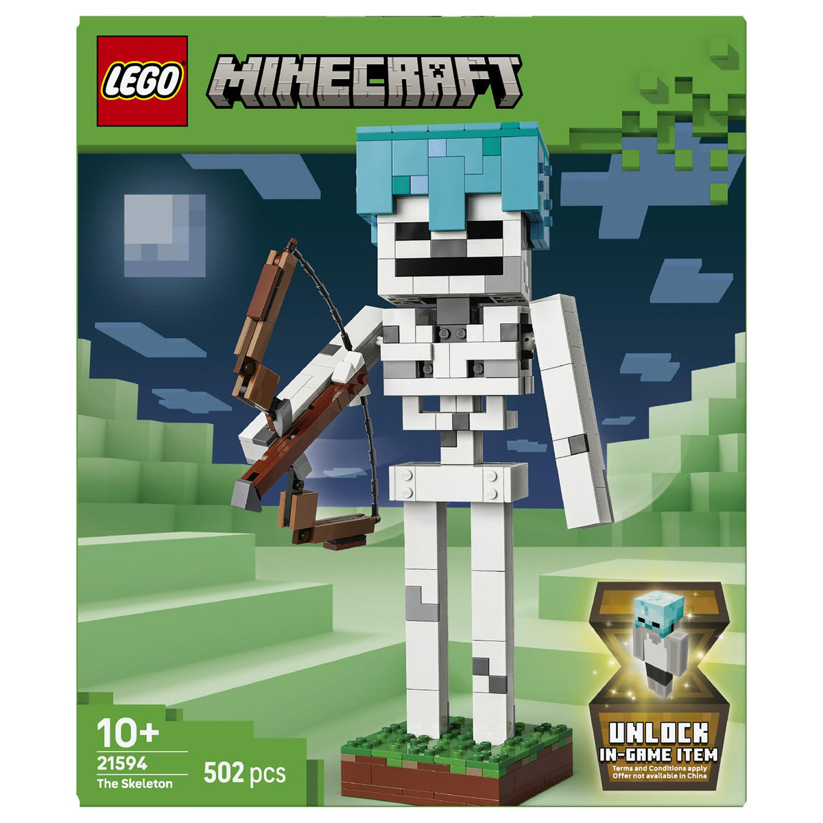 21594 LEGO 21594 Minecraft Das Skelett (2.5.)