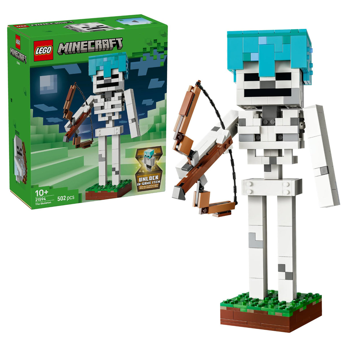 21594 LEGO 21594 Minecraft Das Skelett (2.5.)