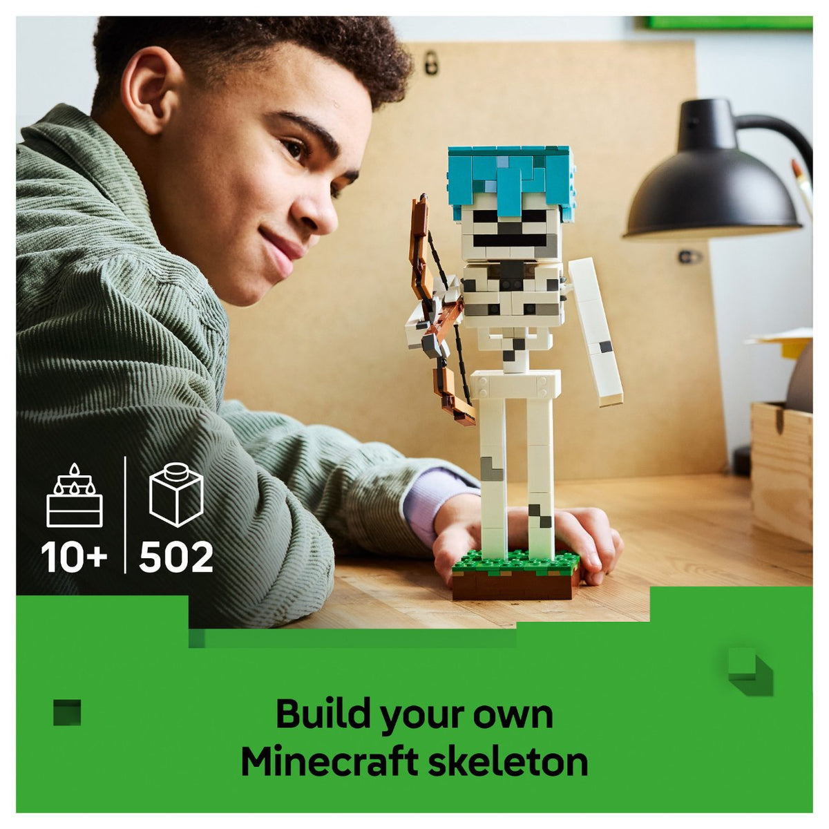 21594 LEGO 21594 Minecraft Das Skelett (2.5.)