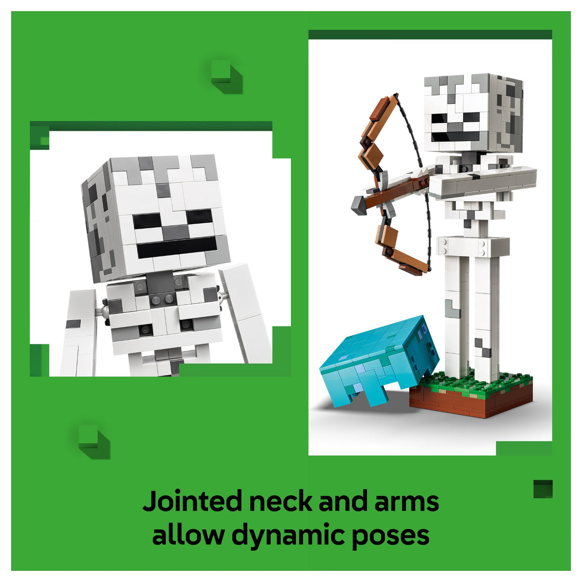 21594 LEGO 21594 Minecraft Das Skelett (2.5.)