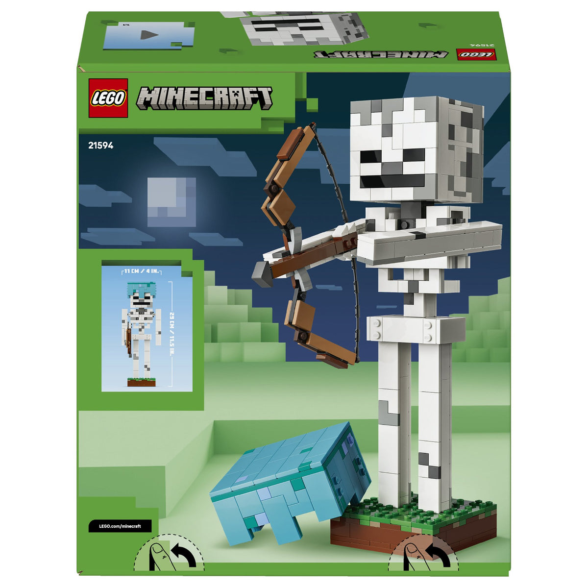 21594 LEGO 21594 Minecraft Das Skelett (2.5.)