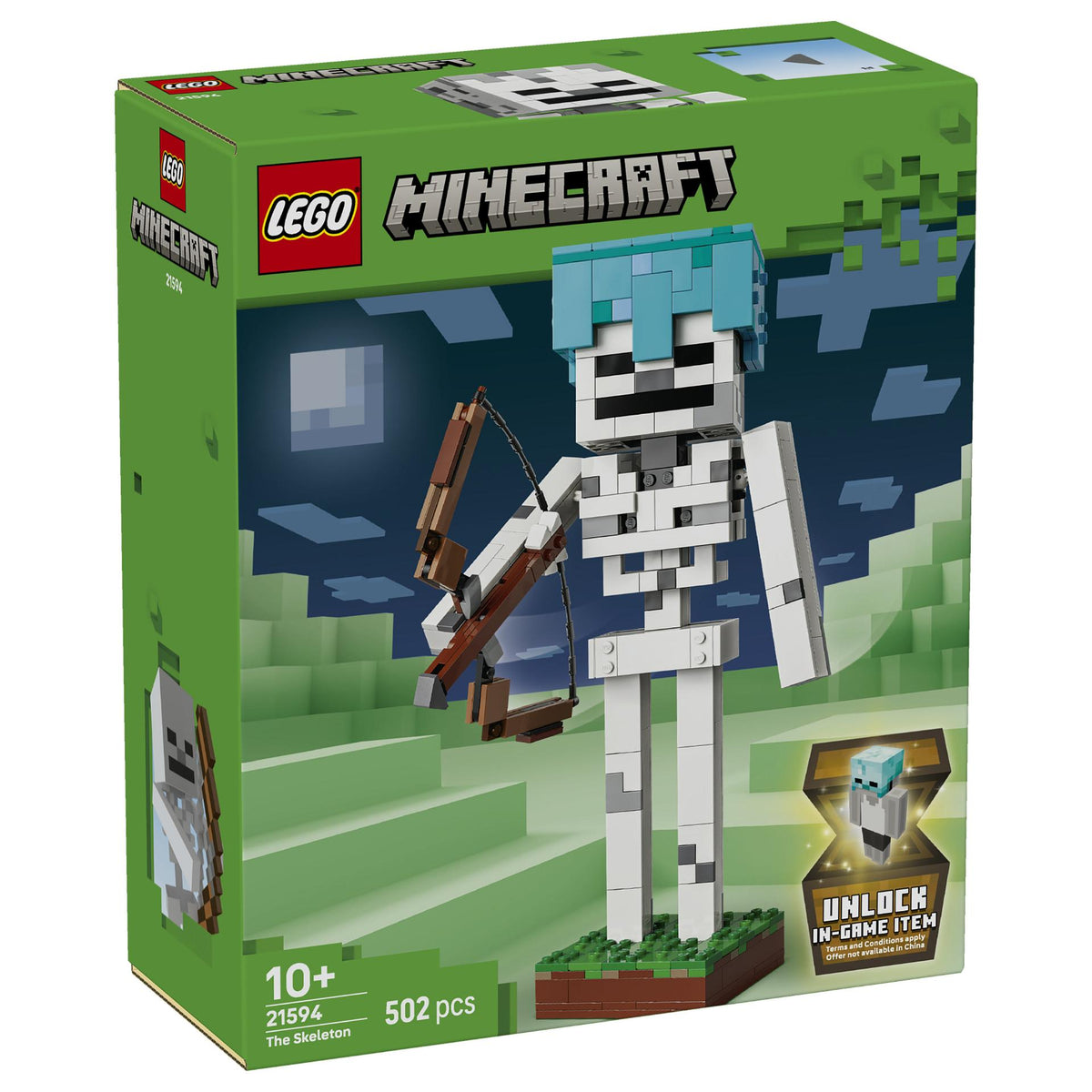 21594 LEGO 21594 Minecraft Das Skelett (2.5.)