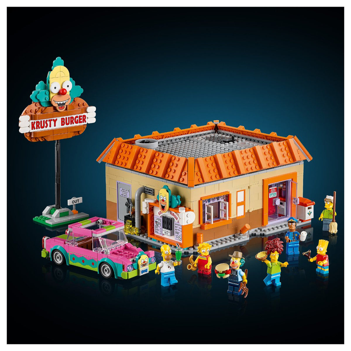Icons 10352 - The Simpsons™: Krusty Burger