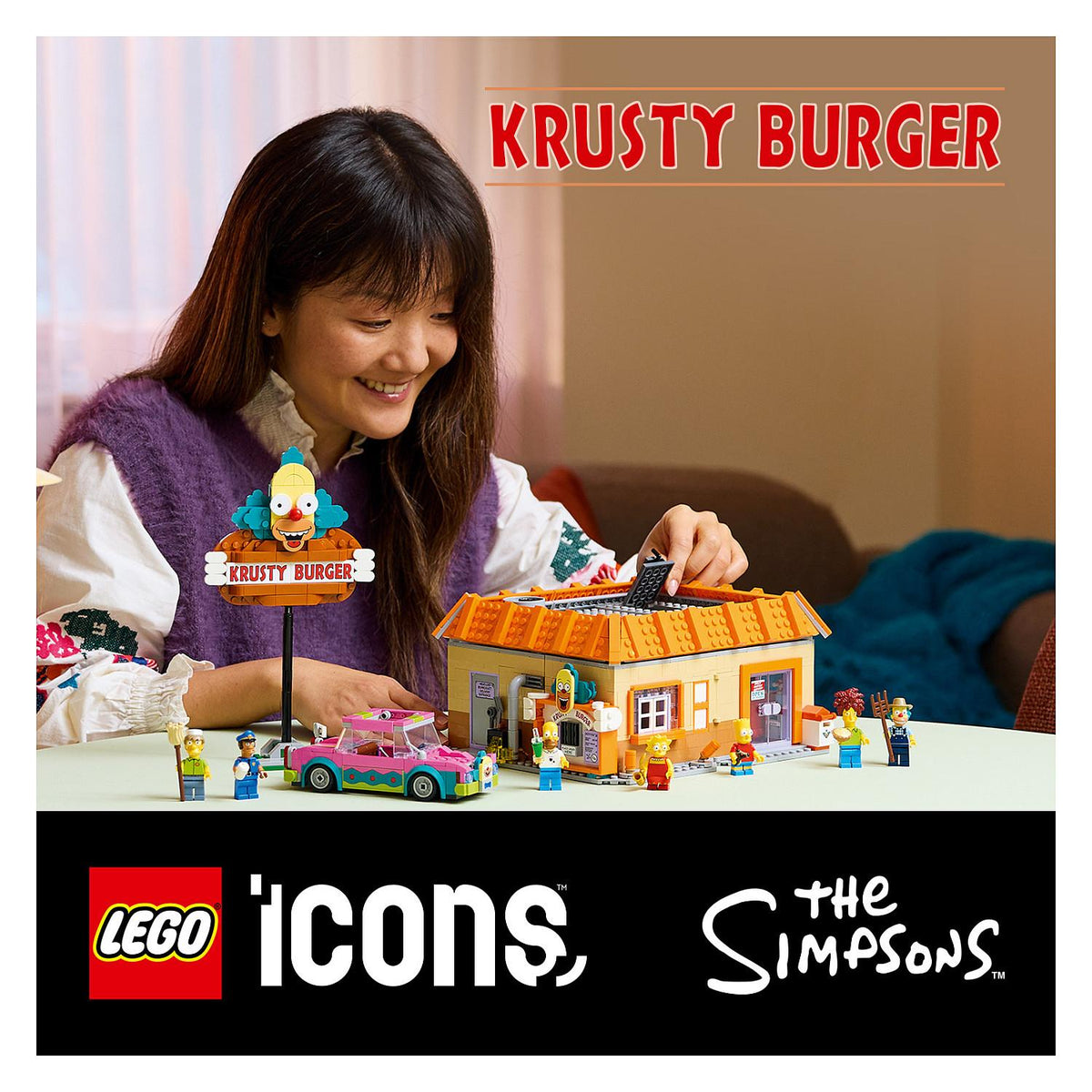 Icons 10352 - The Simpsons™: Krusty Burger