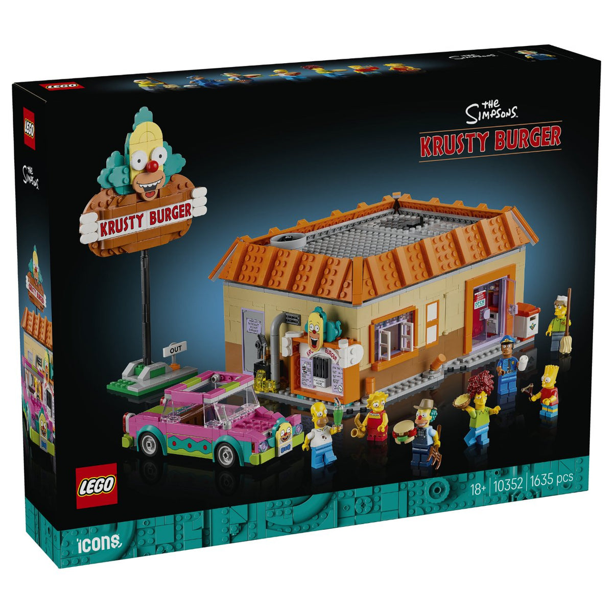 Icons 10352 - The Simpsons™: Krusty Burger