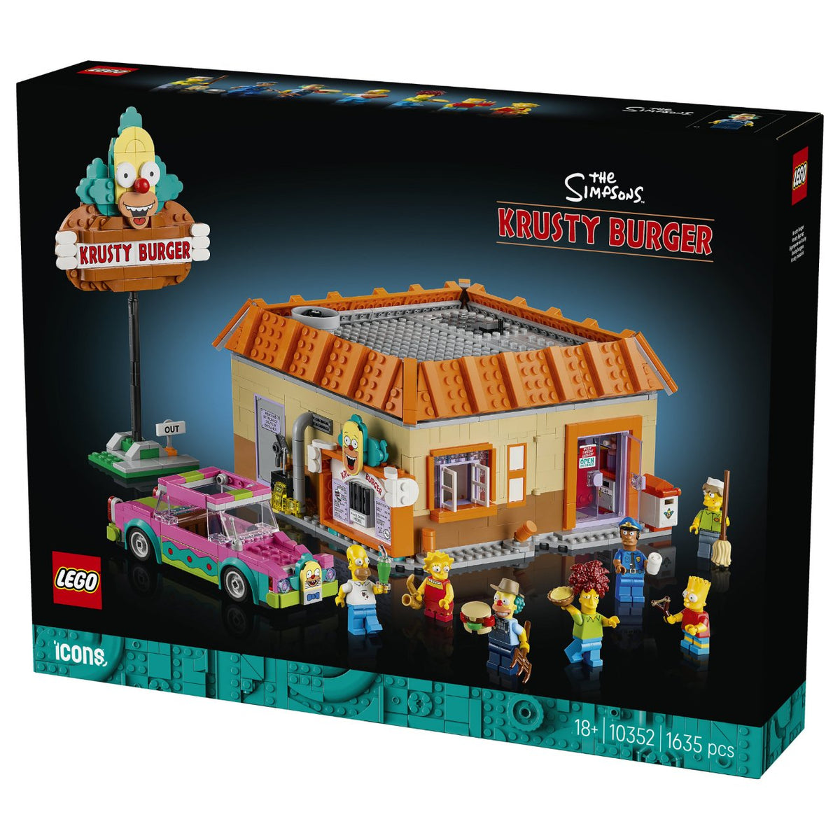 Icons 10352 - The Simpsons™: Krusty Burger