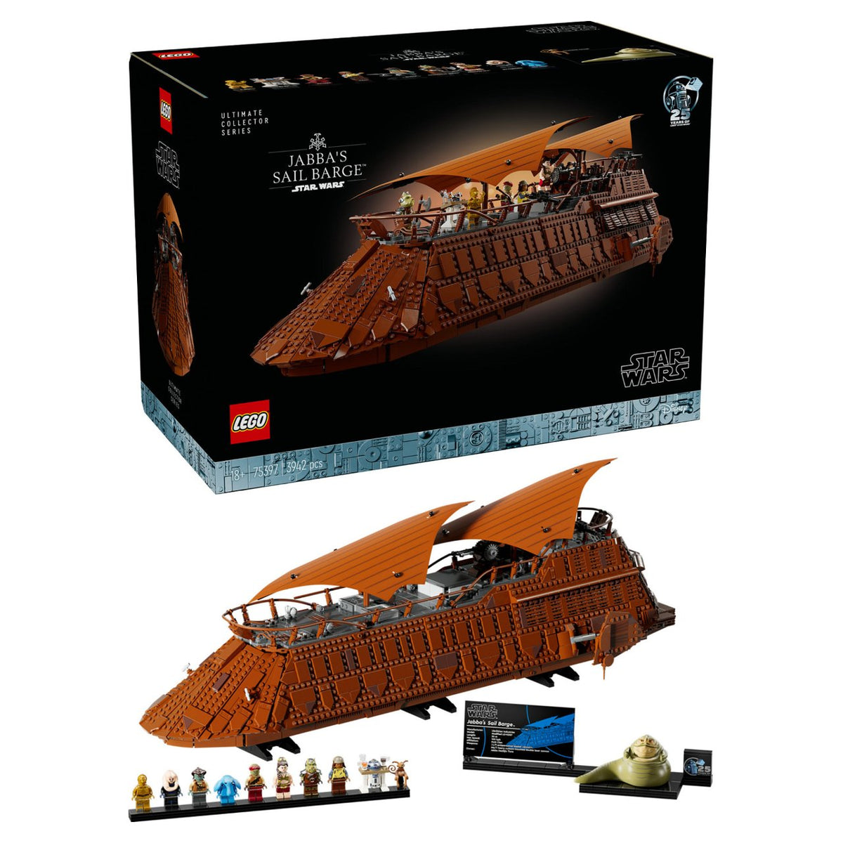 Star Wars 75397 - Jabbas Segelbarke