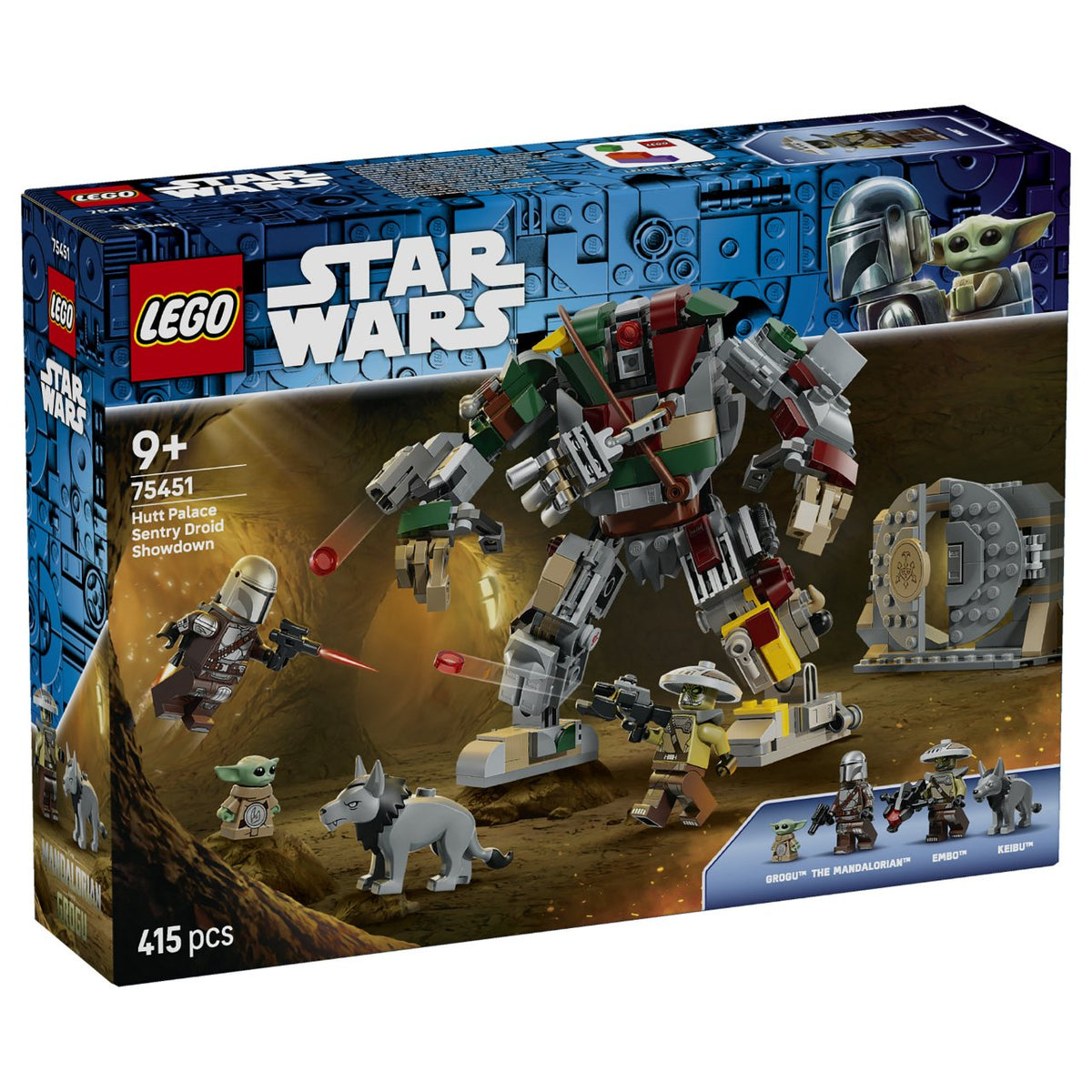 75451 Star Wars Showdown mit dem Wchterdroiden am Huttenpalast