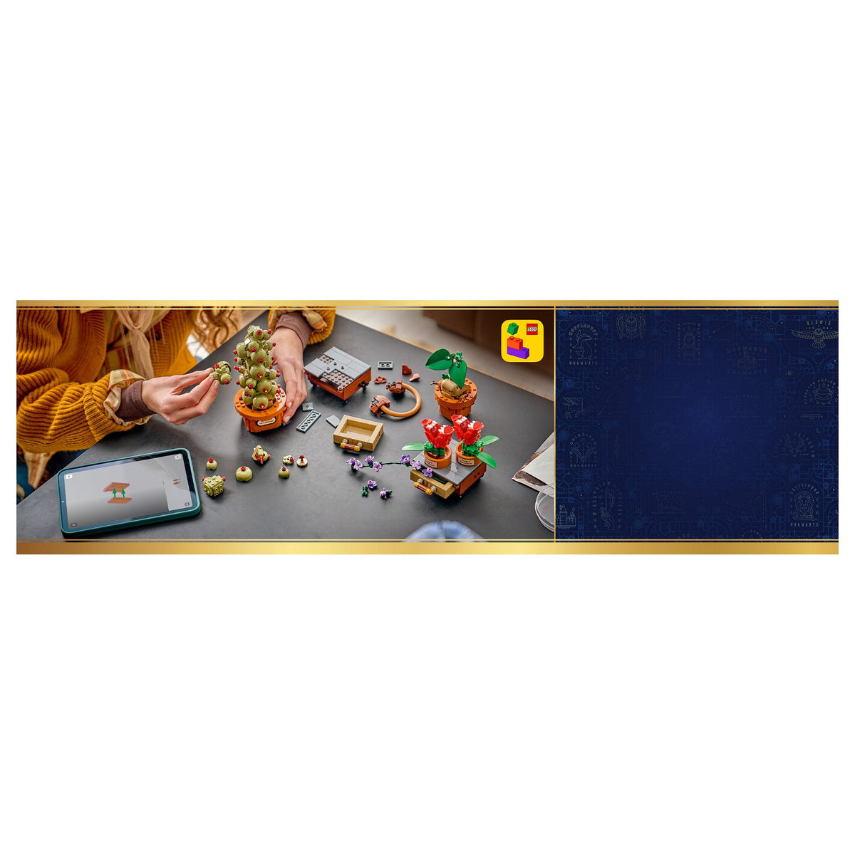 76474 Harry Potter Schloss Hogwarts: Kruterkunde-Pflanzen
