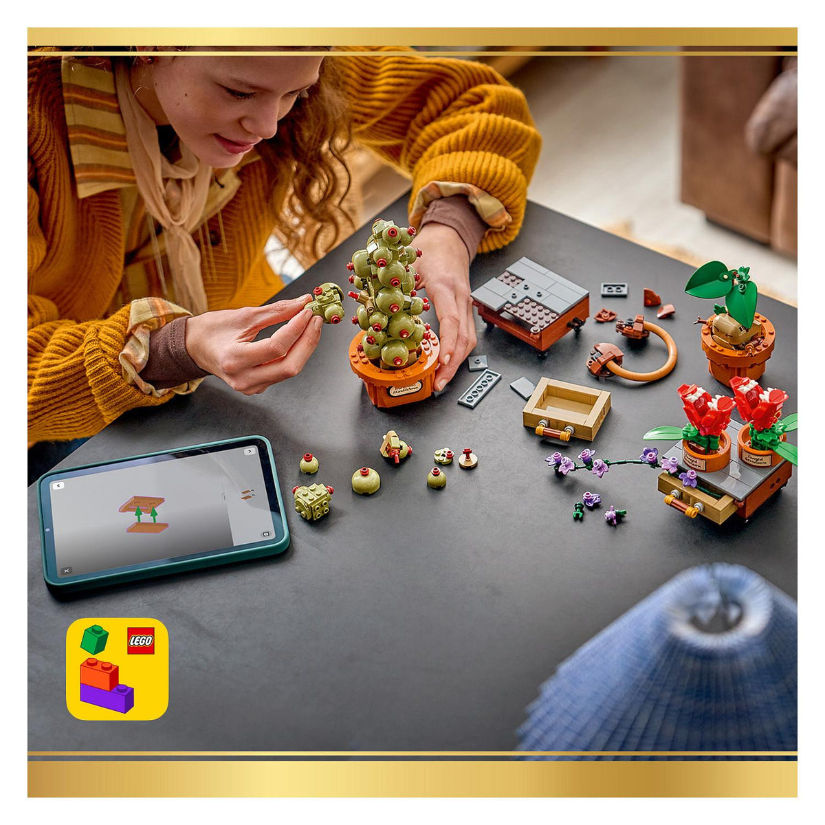 76474 Harry Potter Schloss Hogwarts: Kruterkunde-Pflanzen
