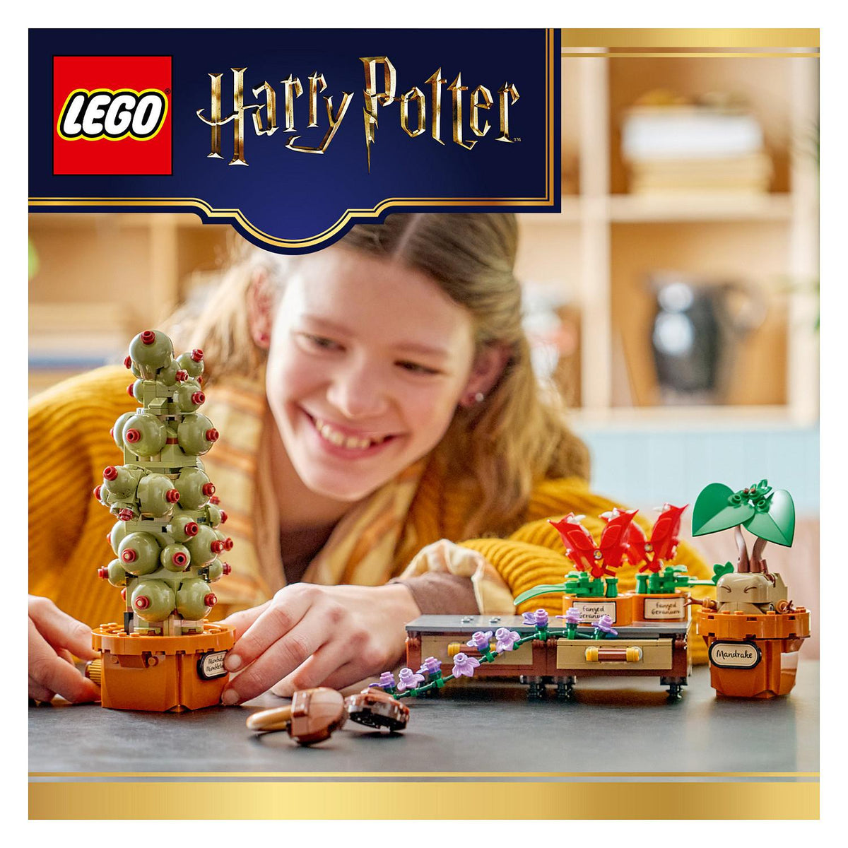 76474 Harry Potter Schloss Hogwarts: Kruterkunde-Pflanzen